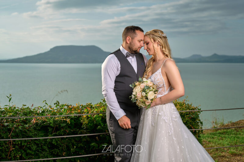 Esküvői kreatív fotózás - Balaton - Zalafoto