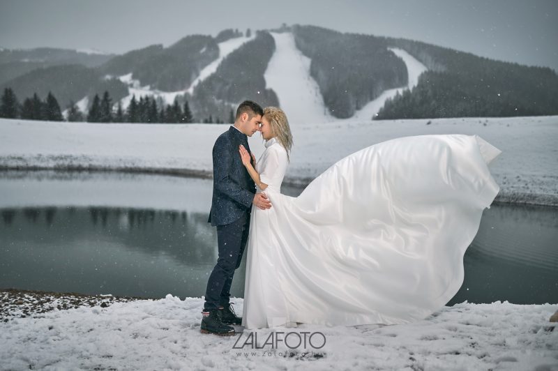 Esküvői kreatív fotózás - Semmering, Ausztria - Zalafoto